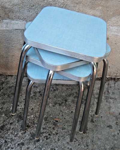 Tabouret formica et - en,