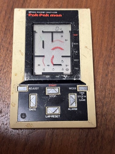 Rare game watch pakpakman - game,