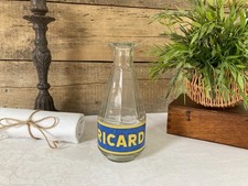 925⚜️ Old Ricard Advertising Glass Carafe Height 20 Cm Vintage