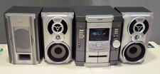 Sony MHC-GX40 Mini Hi-Fi Component System 3 CD Dual cassette W/Subwoofer. No Rem