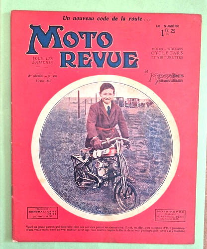 Moto revue 430 06 1931 - n°430, 06-