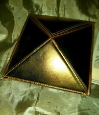 THIERRY MUGLER Parfums Alien Clutch Gold Color cm14x14 Pyramid Magnet