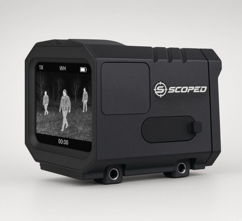 Scoped thermal night - night, vision