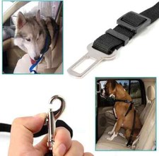 SYMS Ceinture de sécurité pour chien/chat voiture-laisse réglable harnais solide