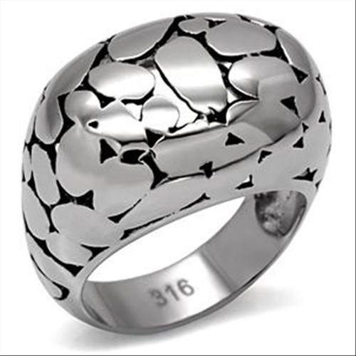 Bague bombée originale - , en