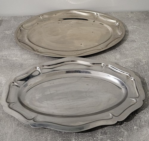 Plat inox métal - en, et