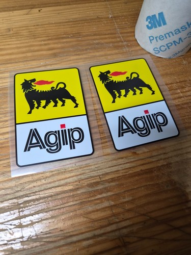 Autocollants carénages agip - autocollants,
