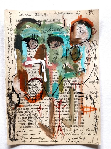Dessin original sur - original, page