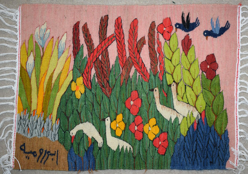 Tapisserie égyptienne tissée