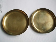 LOT 2 PLATEAUX LAITON POUR