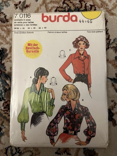 Patron burda 0116 vintage - burda,