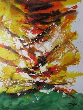 Coloré Huile Peinture Toile