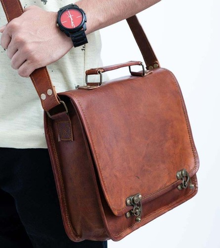 Sac besace homme marron - besace,