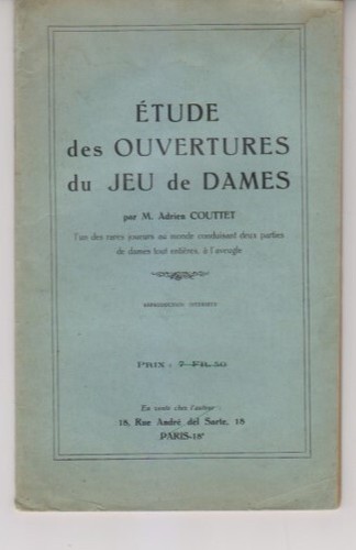 Jeu dames etude des - dames,