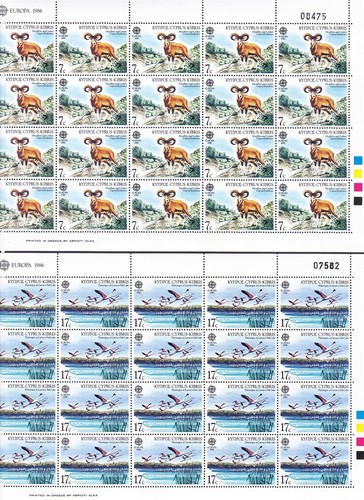 Cyprus 669 mnh 1986 europa - cyprus,