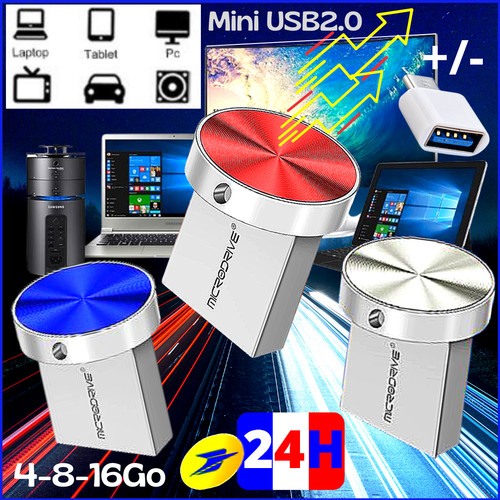 Mini clé usb2 bouton - usb2.0,