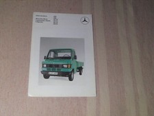 Mercedes-Benz 208-409D  truck prospekt brochure Spain market 1982