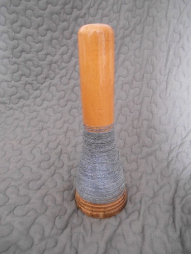 Ancienne bobine tissage bois - bobine,