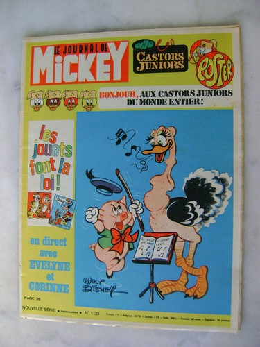 Journal mickey 1123 - journal, n°