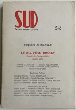 Sud n°5-6 revue littéraire 1971 Eugénio Montale Le nouveau roman Cerisy-la-Salle