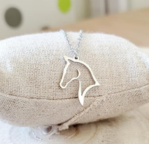 Collier cheval acier