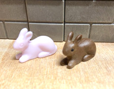 PLAYMOBIL Animaux 2 Lapins Lièvre Garenne Elevage Clapier Ferme 2