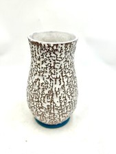 Art Deco Ceramic Art Bordeaux Tightened Rail Vase CAB Primavera
