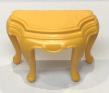 Playmobil princesses - half moon table dark yellow color room 5146