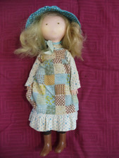 RARE AMERICAN GREETINGS HOLLY HOBBIE VINTAGE DOLL JOINTED VINYL 11" ORIGINAL