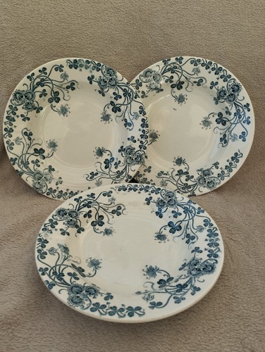 Anciennes assiettes creuses - anciennes,