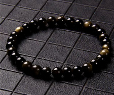 Bracelet de perles Obsidienne
