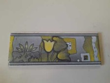 Set De 3- 20.3cm x 7.6cm Tuile Bordure Vieux Antique Vintage 1990s en Céramique