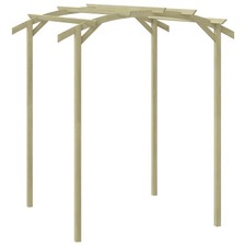 Pin Imprégné Pergola de Jardin 180x197x210cm Rosiers Plante Grimpantes vidaXL