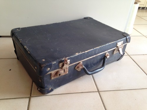 Ancienne valise carton - ancienne, en