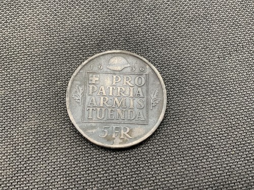 Francs suisse argent - 5,