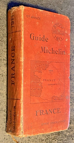 Guide michelin rouge 1911 - 1911,