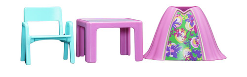 Playmobil robe table - , chaise