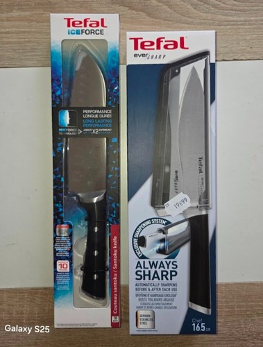 Couteau santoku tefal ice - couteau,
