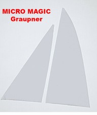 Jeu de VOILES tuning MM  Micro Magic 2014.5 Graupner 