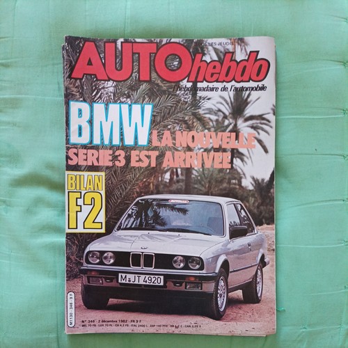 Auto hebdo 346 1982 - hebdo, i