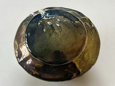 ART NOUVEAU STONEWARE FLAME OF RAMBERVILLERS DRAGONFLIES NO MASSIER