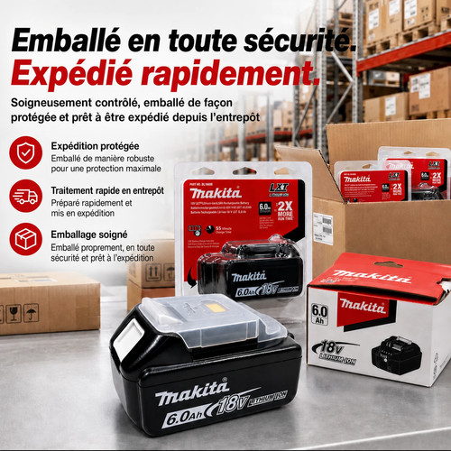 Batterie 18v 6ah ion - batterie, lxt