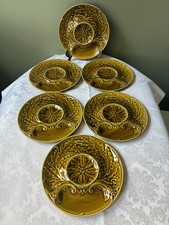 Gien 6 Assiettes à Artichauts