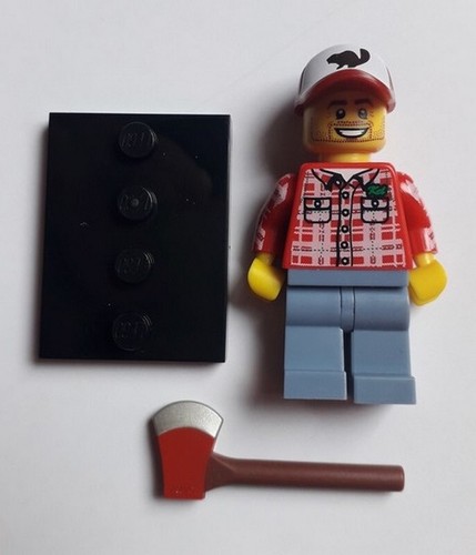 Lego 8805 bucheron foret - lego,