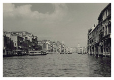 Italy, Venice, The Grand Canal, Vintage Print, 1954 Photo taken by Henri Lesto
