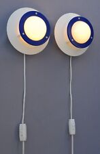 2 x DESIGN LIGHT Douce Wall Lamps Vintage Danish Modern Fog & Morup 80s 70s 60s