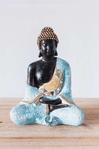 Statue bouddha résine - statue,