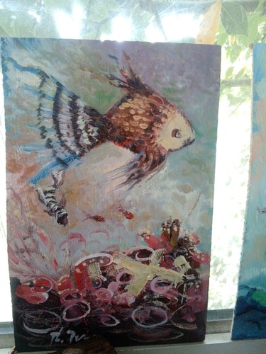 Tableau peinture huile format - tableau,