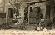 Old postcard AK TUNISIA TUNISIA manufacturers of cuffins (748405)