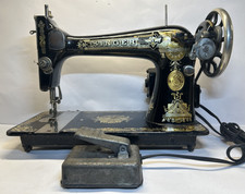 Antique Singer MFG Co. Sewing Machine AA32986 w/Pedal BEAUTIFUL!  VIDEO -  READ